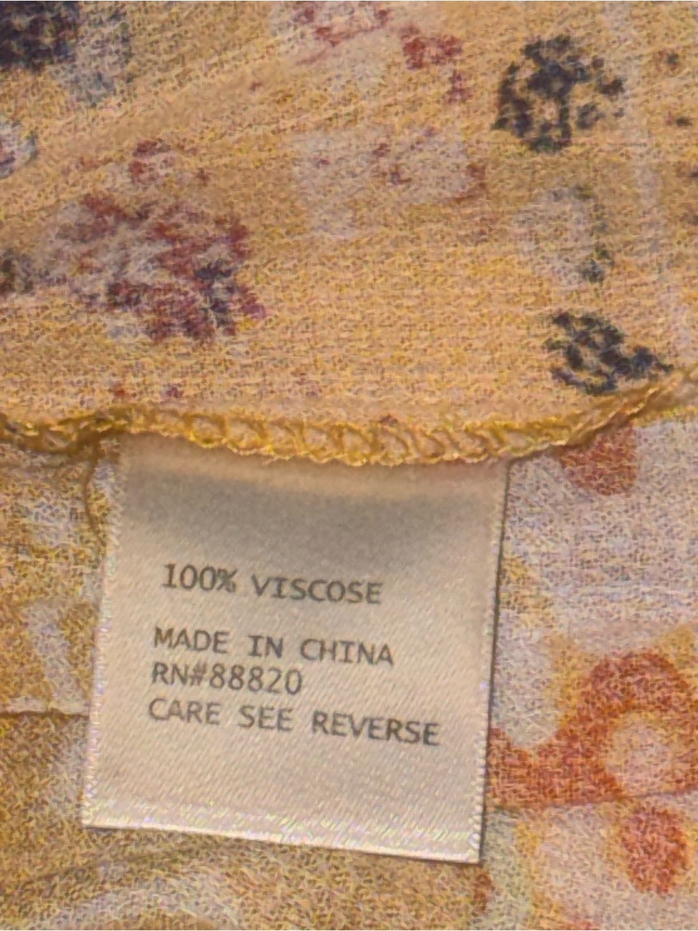 Rachel Zoe Yellow Patchwork Halter Tank Top - Picture 10 of 10